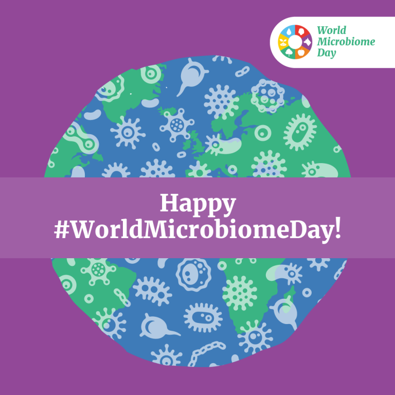 Journée mondiale du microbiome!