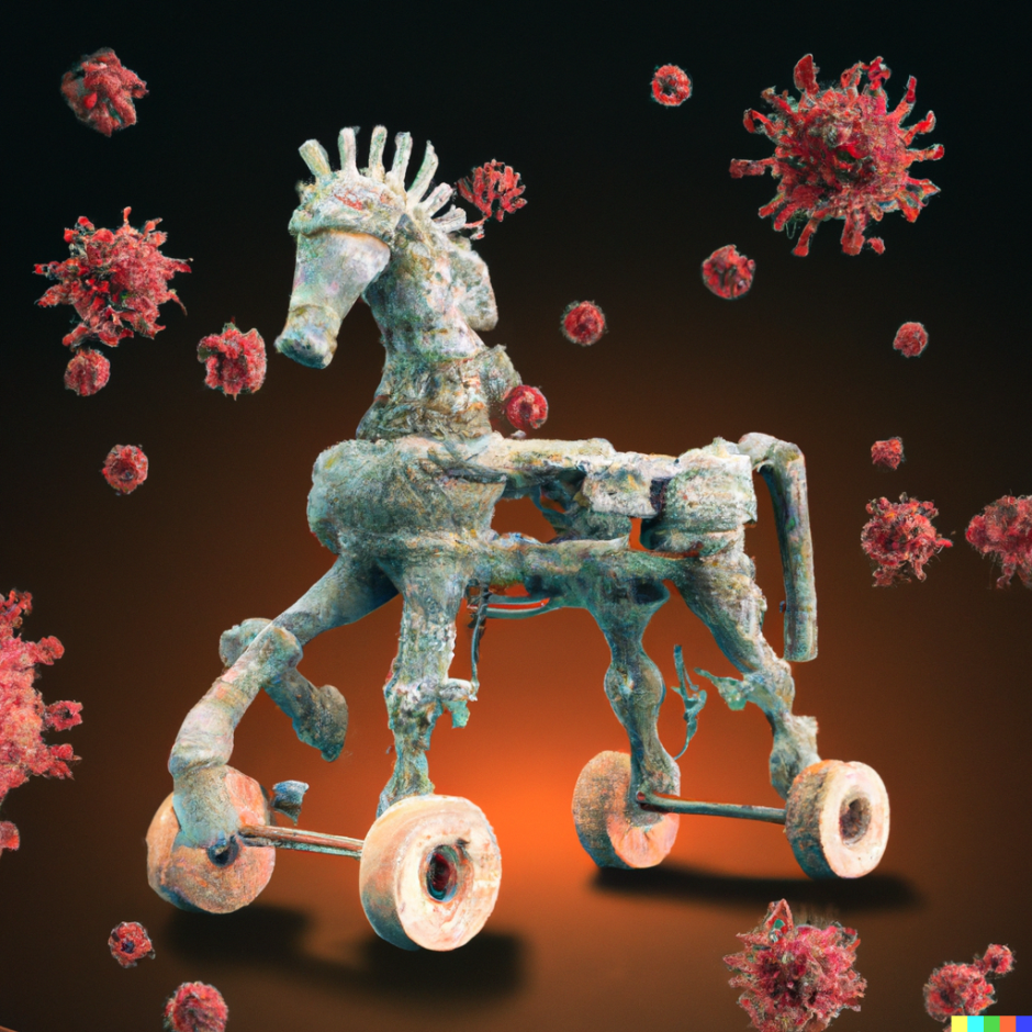 Het Trojaanse paard van de griep: kaap een ijzertransporteur voor cellulaire invasie
