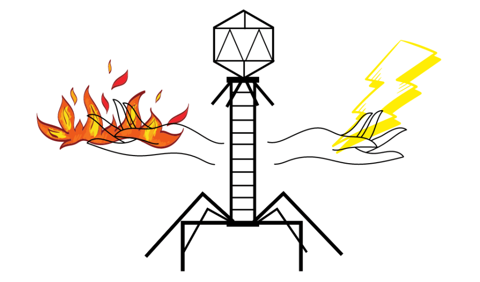 Virus:unos innovadores generadores de&nbsp;electricidad.