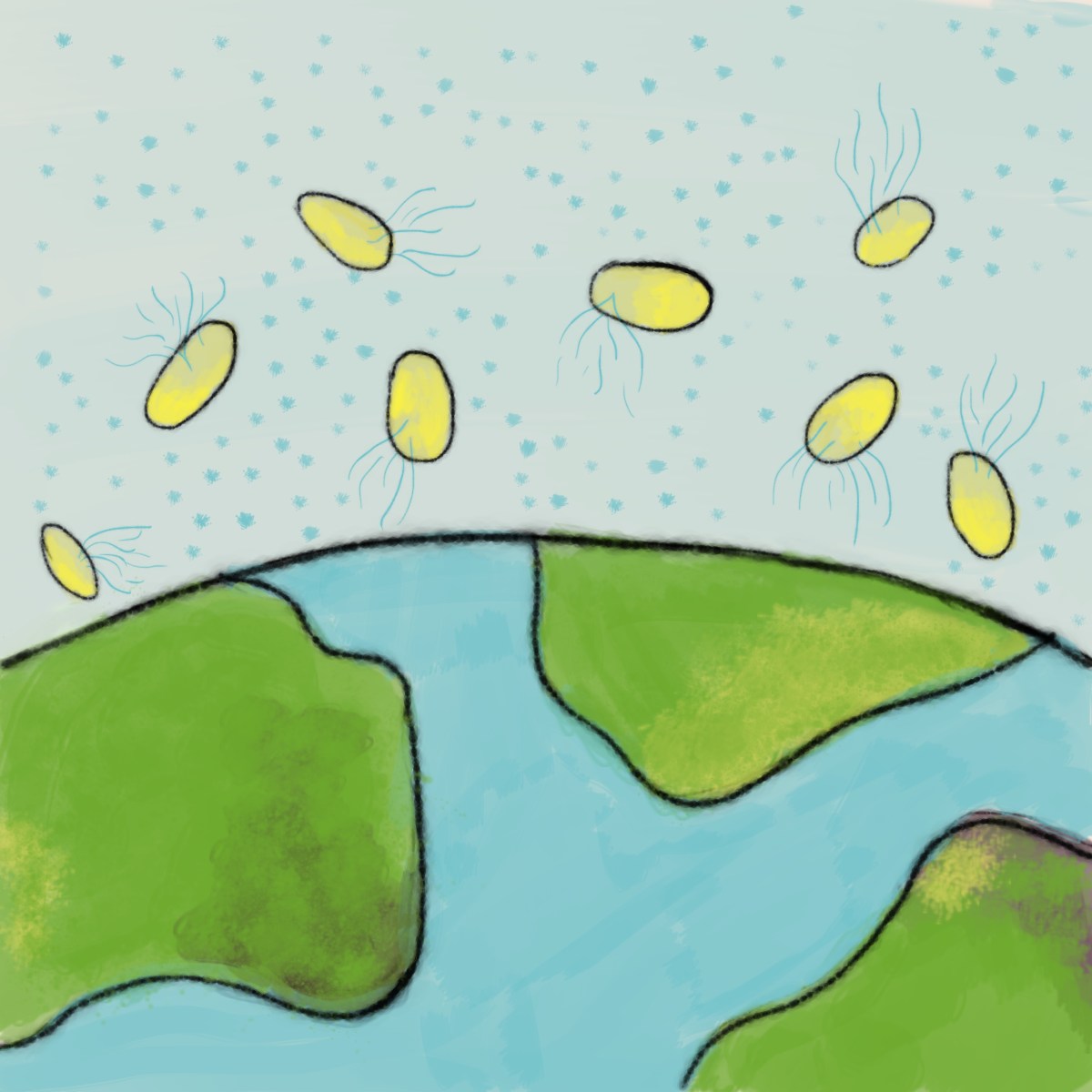 Microben die nuttige chemicali&euml;n uit de lucht&nbsp;halen