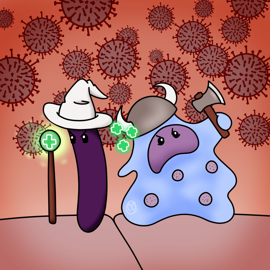 Fighting Side by Side with a&nbsp;Bacteria