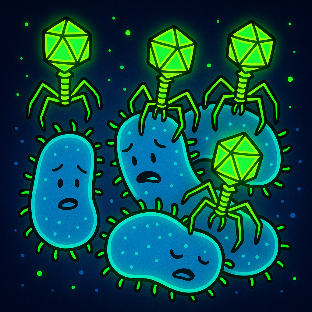 How scientists spy on bacteriophages inside your belly