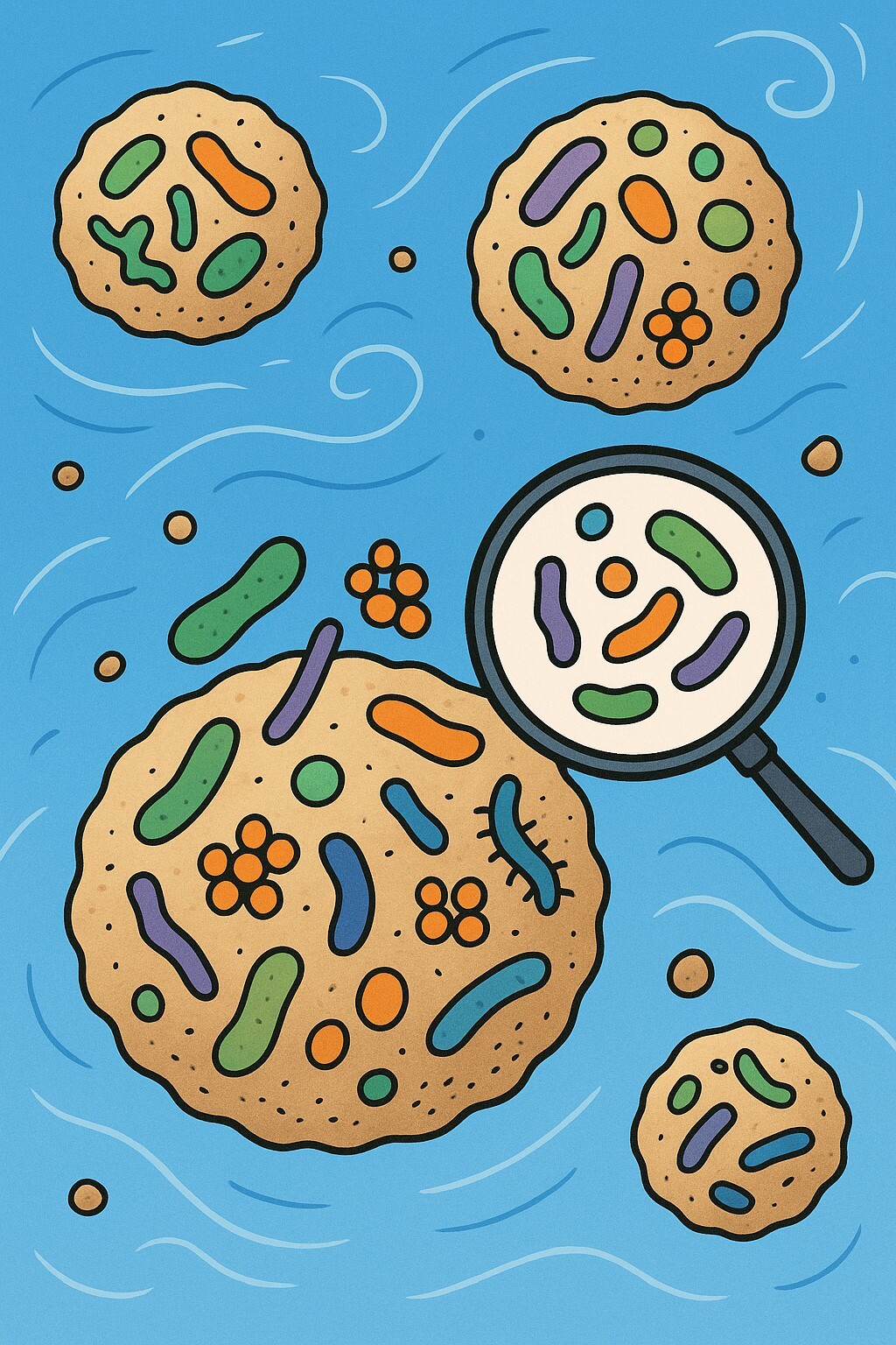 Bacterial nomads